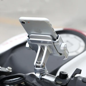 motowolf universal motor bike bicycle motorcycle cell phone holder phone 360 degrees rotation support bracket stand for iphone free global shipping
