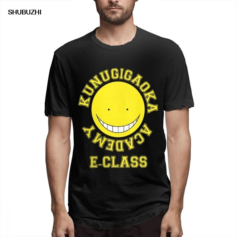 

For Male E-class Assassination Classroom T-shirt 3D Print Tee 100% Cotton S-6XL Popular Anime Cartoon Homme Tee Shirt