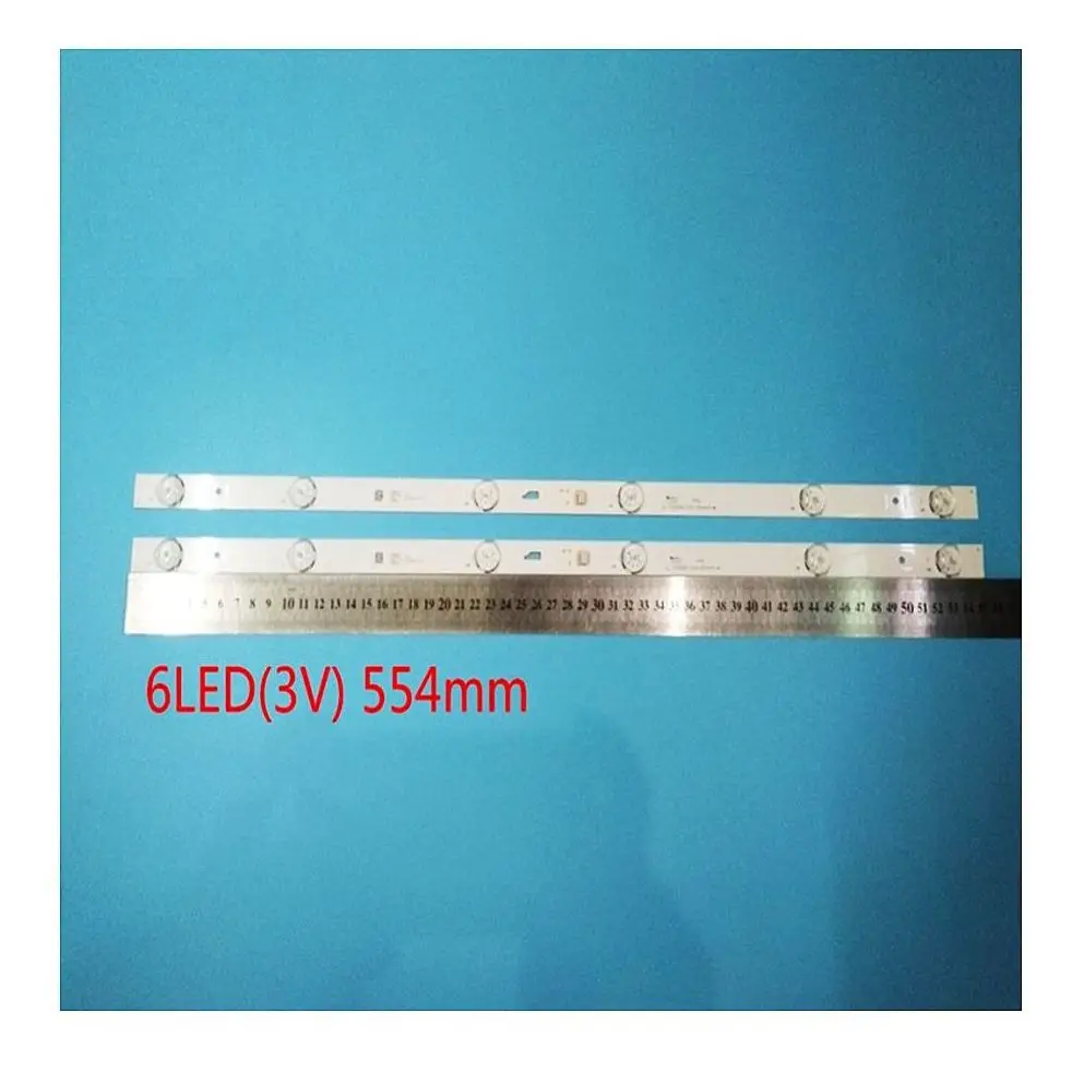 

Nova 2pcs/Kit tiras de LED para TV THOMSON 32 T32D16DH 01B T32D16DH 01W JL.D32061330 004AS M 4C LB320T JF3 4C LB320T JF4 32HP100