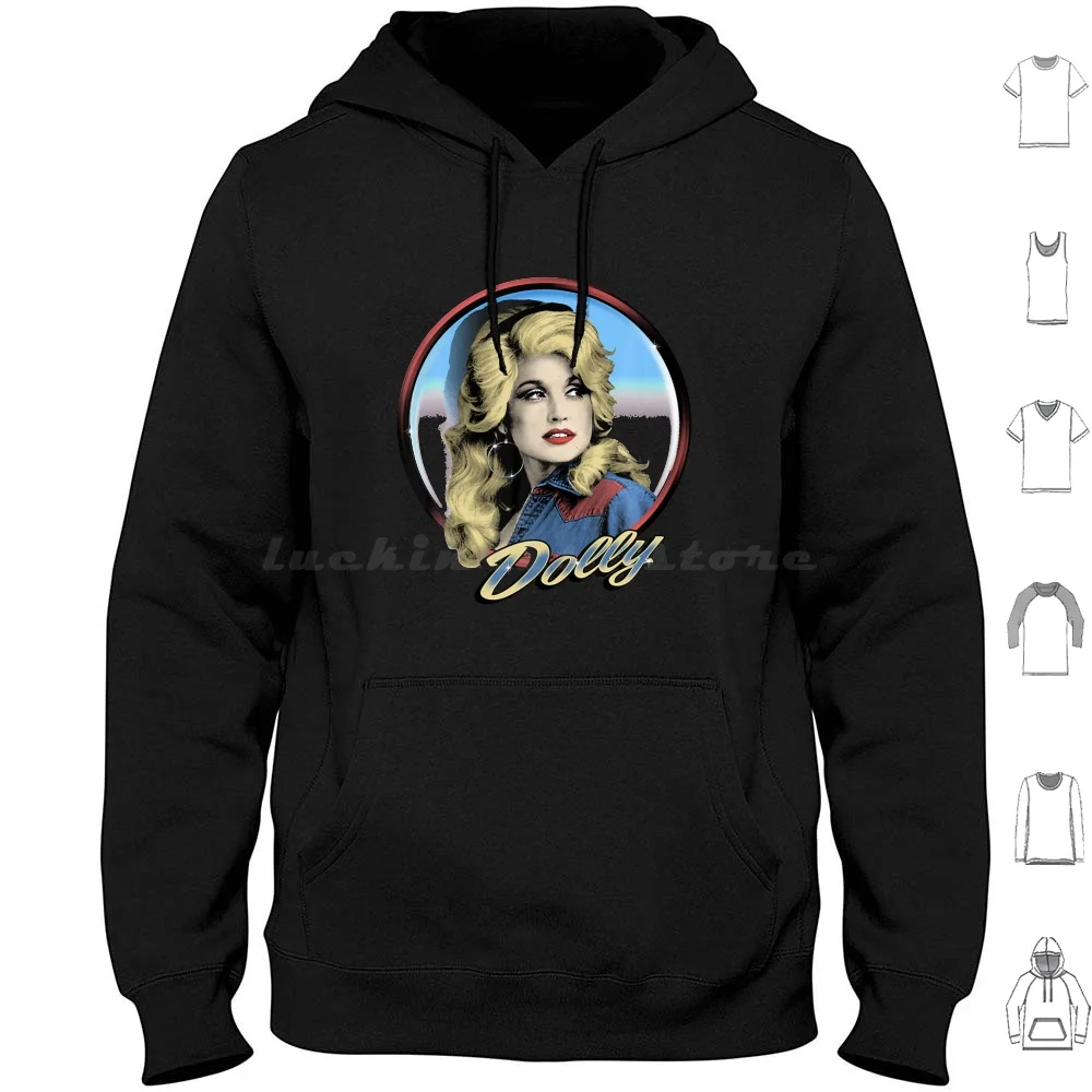 

Vintage Dolly Parton'S Gift Men Women Hoodie cotton Long Sleeve Vintage Dolly Partons Men Women What Would Dolly Do Vintage