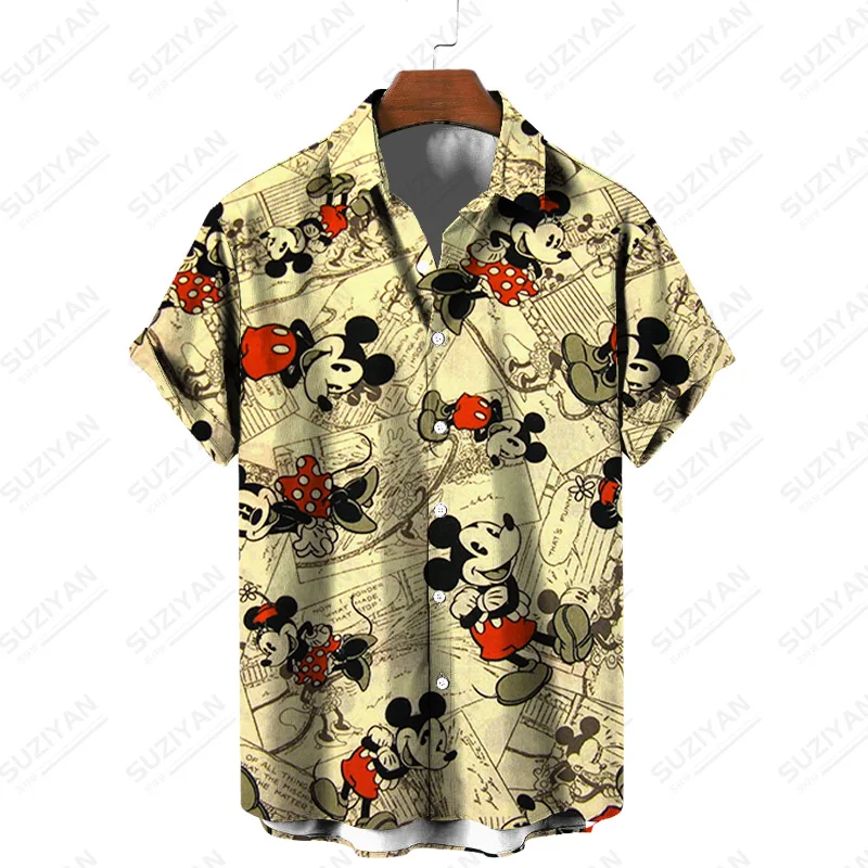 

Graphic Non-Iron Street Size Shirts For Men Kit Fashionable Standard-Fit Superimposed Wild Stripped Male Buttons Mens Clothes