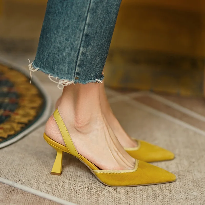 Купи Summer Women Sandals Sexy Transparent Heel Slippers Sandal Shoes Woman Thin High Heels Square Toe Sandal Lady Pump Shoes Mules за 499 рублей в магазине AliExpress