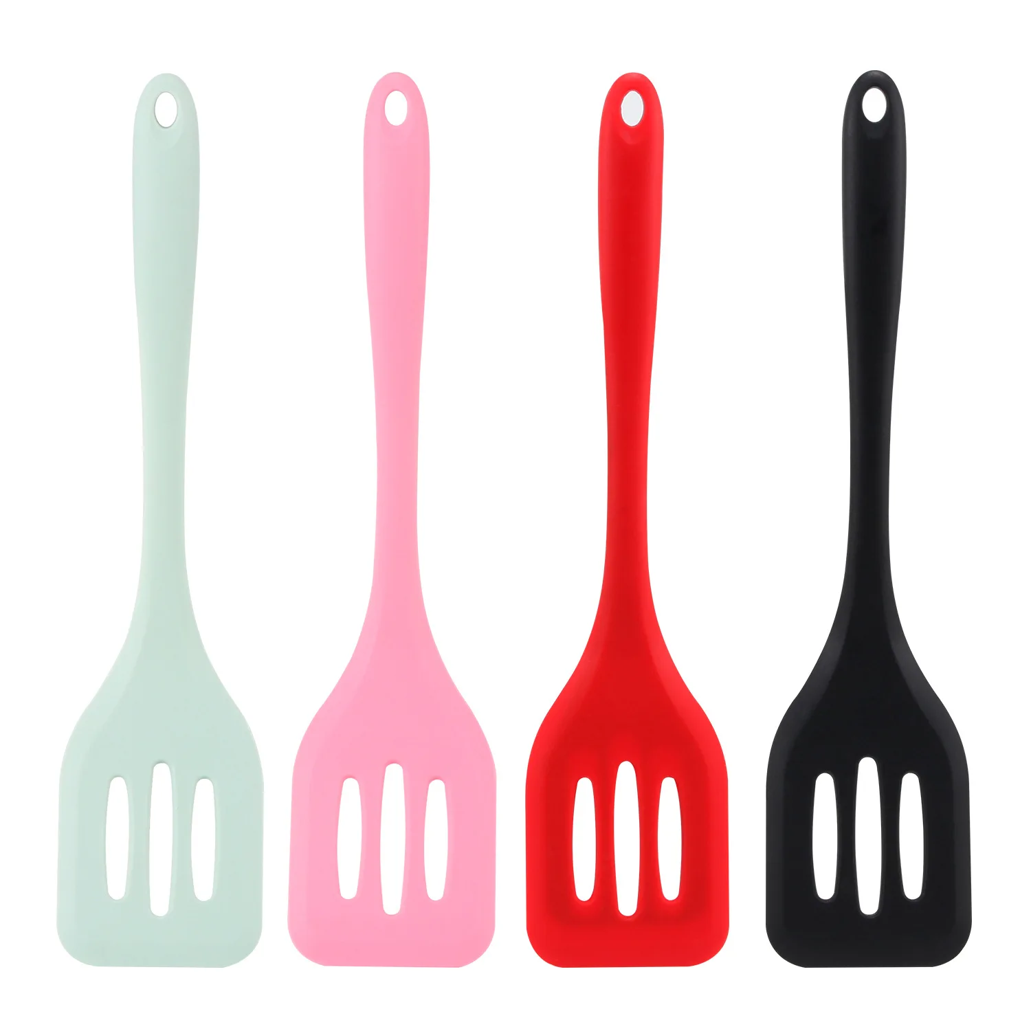 

Black Egg Fish Frying Pan Spatula Scoop Fried Shovel Silicone Turners Cooking Utensils Kitchen Tools Cooking Accessories Gadgets