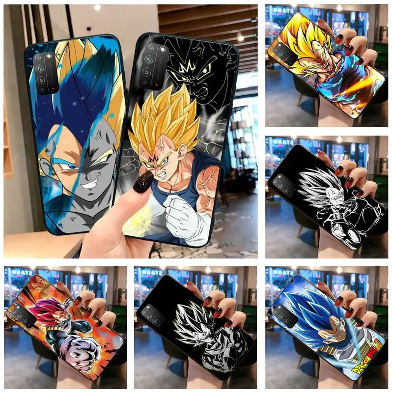 

Dragon Ball Z Vegeta IV Bejita Yonsei Phone Case for Huawei Honor 30 20 10 9 8 8x 8c v30 Lite view 7A pro