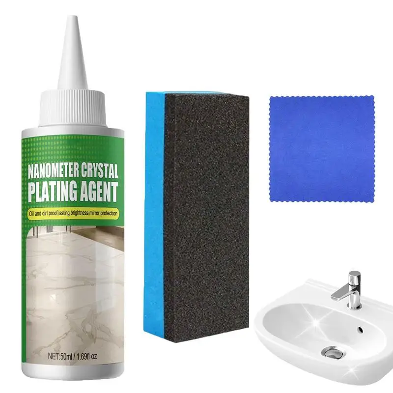 

Nano Agent For Tile Nano Crystal Plating Agent Granite Cleaner And Polish Tile Filler For Bathroom Floor Tiles Stone Polishing