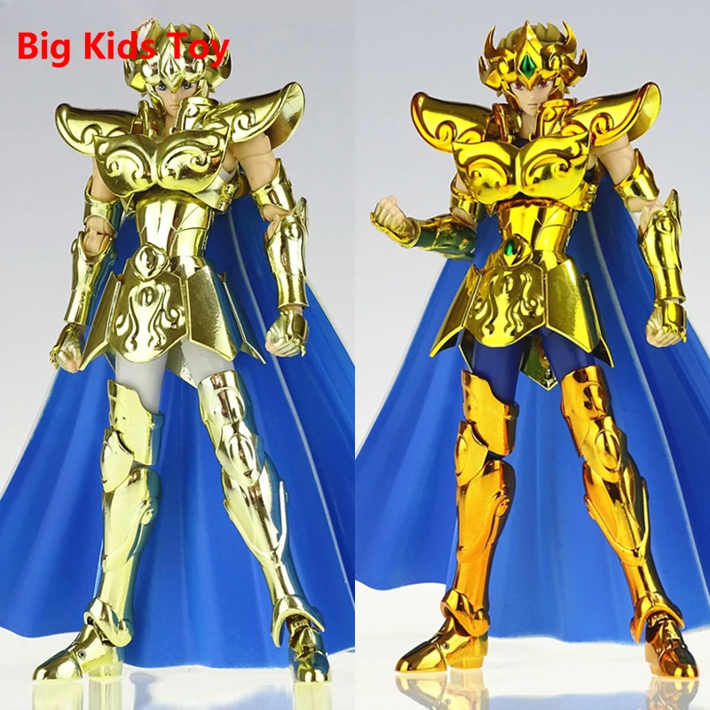 CS модель Saint Seiya Myth Cloth EX Leo/Lion Aiolia 24K с Фениксом Ikki Head Золотая искусственная фигурка