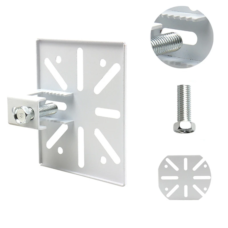 Универсальный вертикальный полюсный адаптер с креплением винтами Настенный