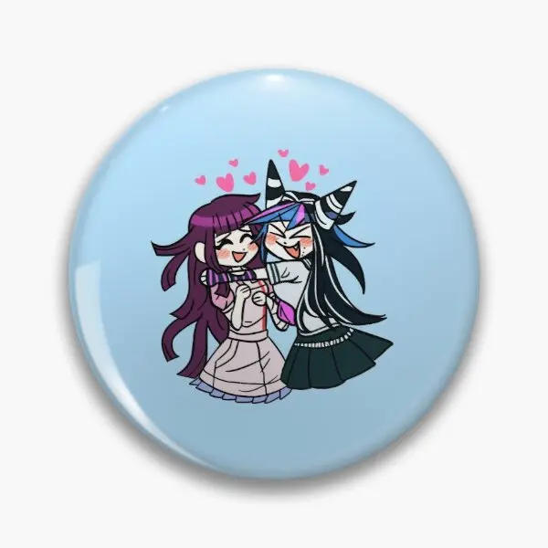 

Mikan X Ibuki Sdr2 настраиваемая мягкая булавка для пуговиц, ювелирные изделия, креативная брошь, металлическая брошь для влюбленных шляп, милый Де...
