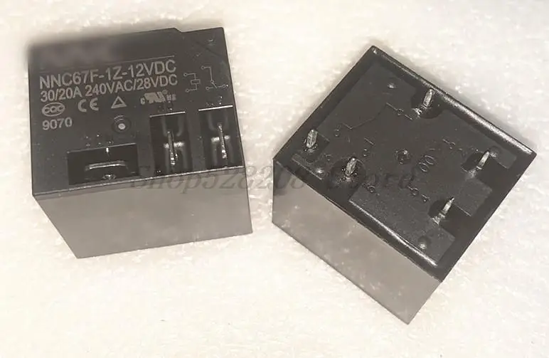 Новинка 100%, 2 шт./партия, Φ NNC67F, фотосессия 12 В постоянного тока, 30/20A, PIN5 Новинка 100%, 2 шт./партия, Φ NNC67F, фотосессия 12 В постоянного тока, 30/20A, PIN5