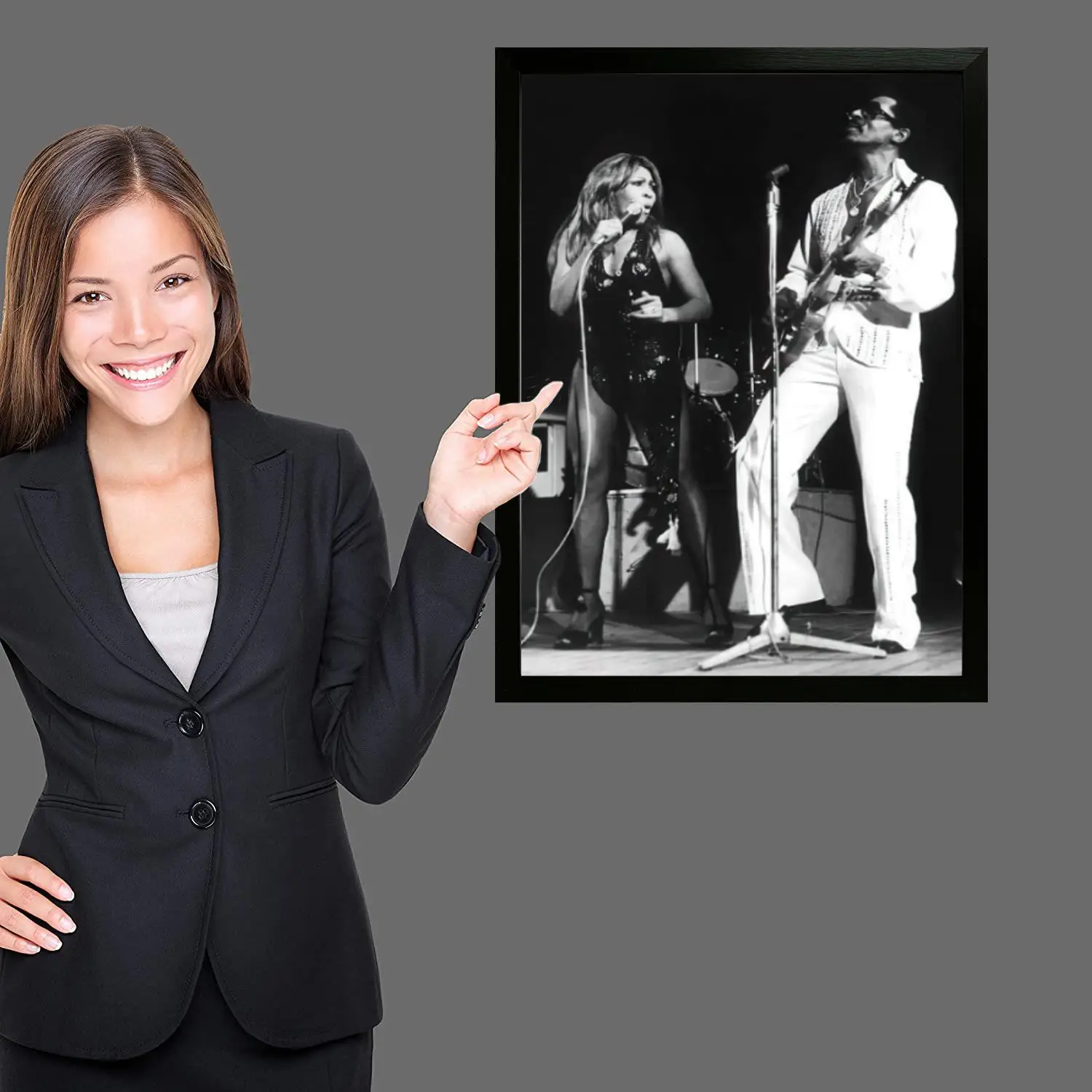 Ike Turner Холст Художественный постер и настенная художественная картина с принтом