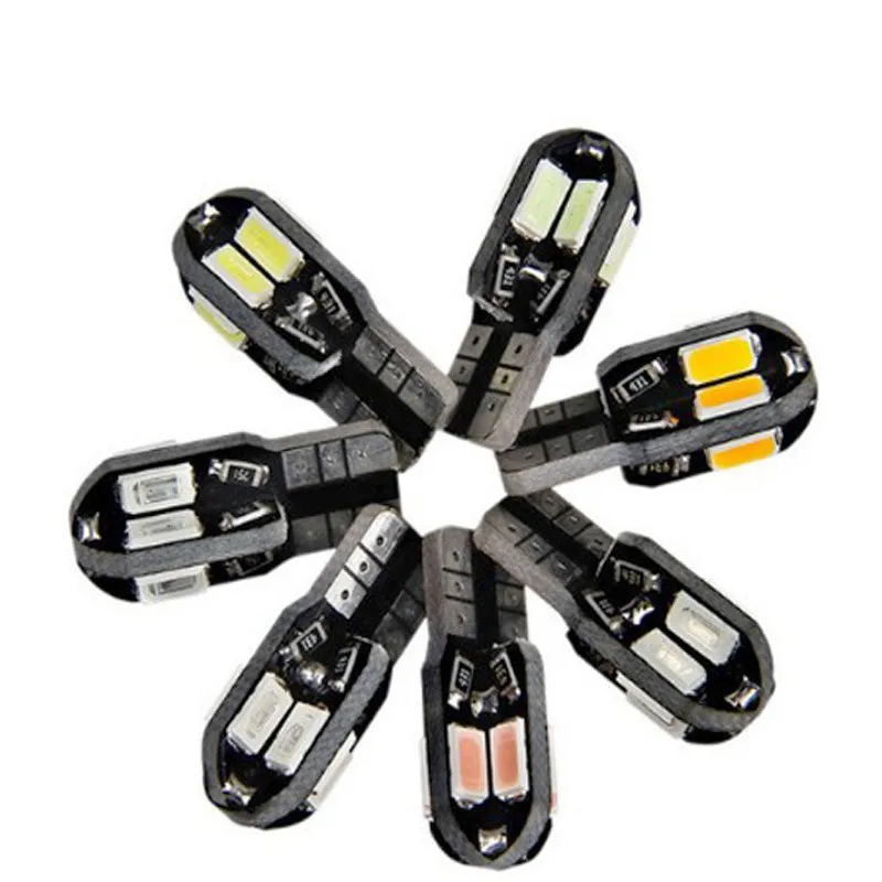 1 шт. W5W T10 светодиодный ные лампы Canbus 5630 12 в 6000K |