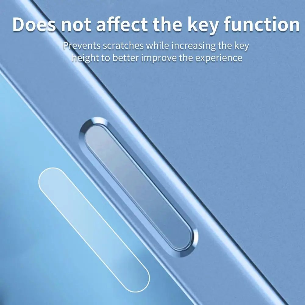 1/2 шт. прозрачная боковая пленка из закаленного стекла для IPhone 16 Pro Max кнопка