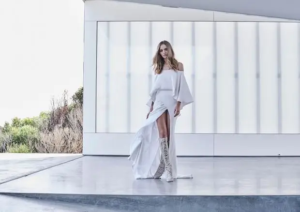 

New Women's Sexy Off Shoulder High Open Dress