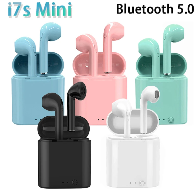 

2023 New i7s Mini TWS Wireless Bluetooth headsets sport Music earbuds with charging Box For Xiaomi Huawei PK Pro4 5 Y50 Y30 E7S