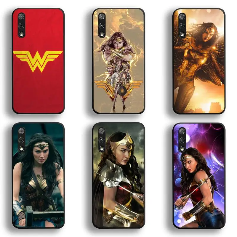

Wonder Woman Logo Phone Case For Huawei Honor 30 20 10 9 8 8x 8c v30 Lite view 7A pro