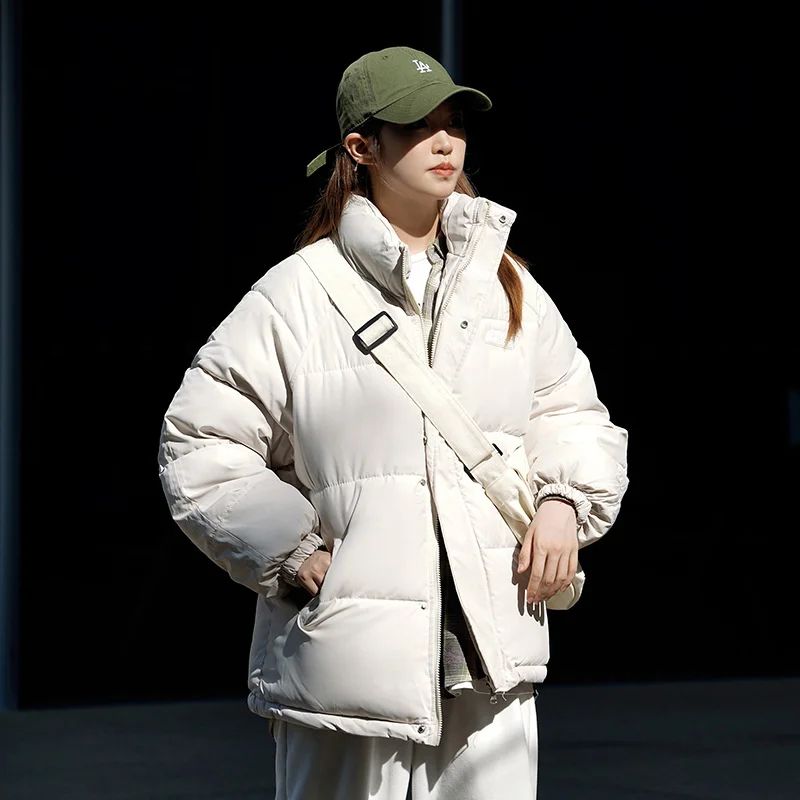 Women Cotton Coat For Winter Autumn Fashion Korea Padding Parkas Street Down Bread Jacket Loose Short Thickened Cotton Jacket