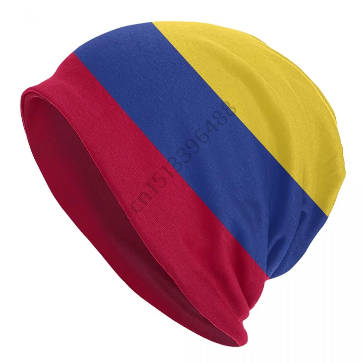 

Colombia Flag Beanie Bonnet Knit Hats Men Women Cool Unisex Adult Winter Warm Skullies Beanies Cap