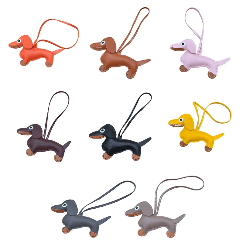 Кожаный брелок для ключей