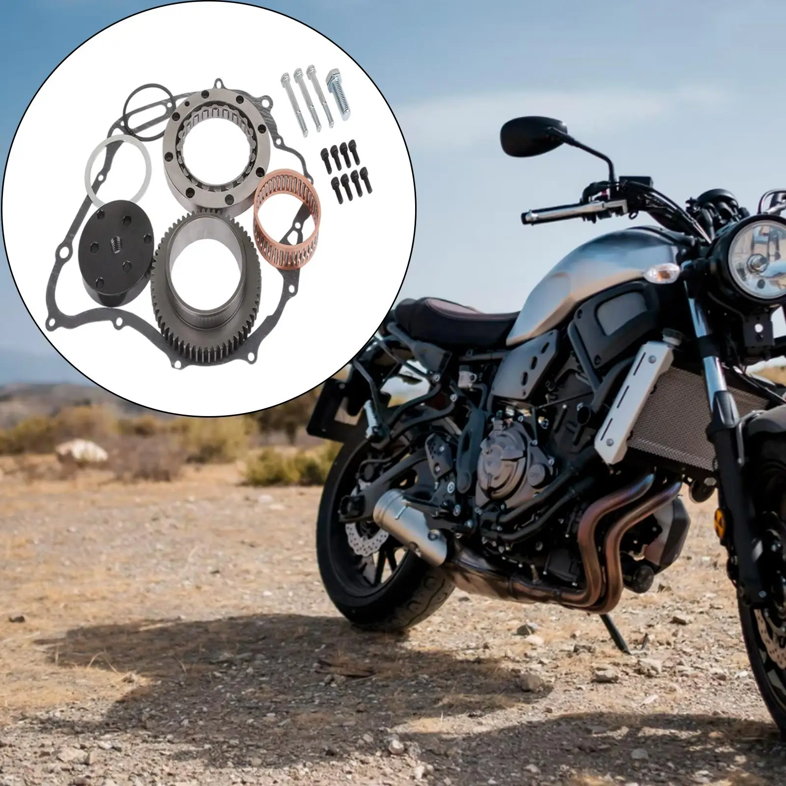 Комплект сцепления стартера 99999-03908-00 с болтами для Yamaha V-Star 1100 Xvs1100AT Xvs1100A прямая