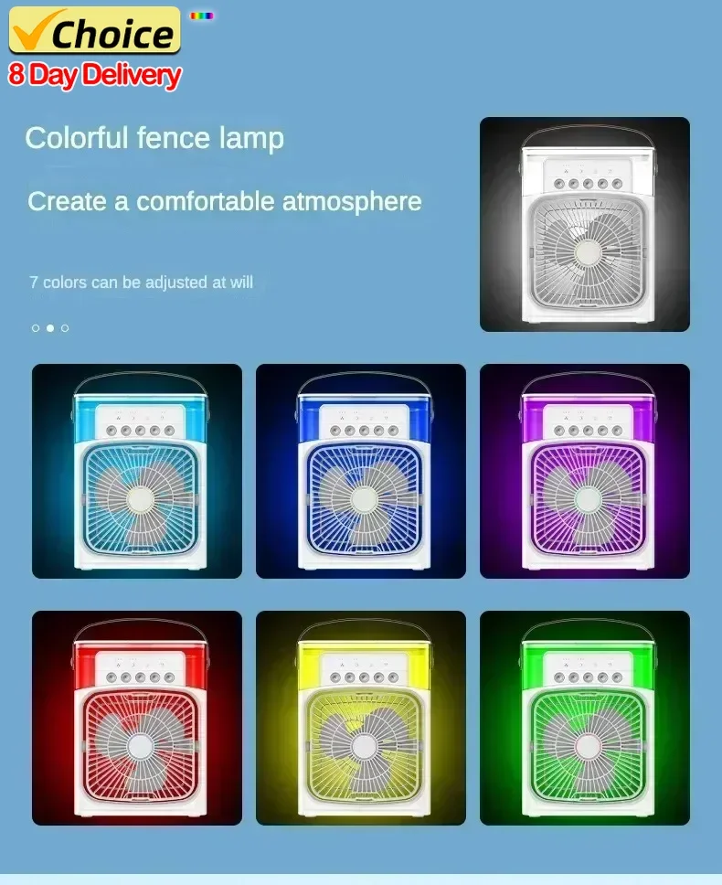 Портативный увлажнитель воздуха бытовой небольшой кулер с гидроохлаждением