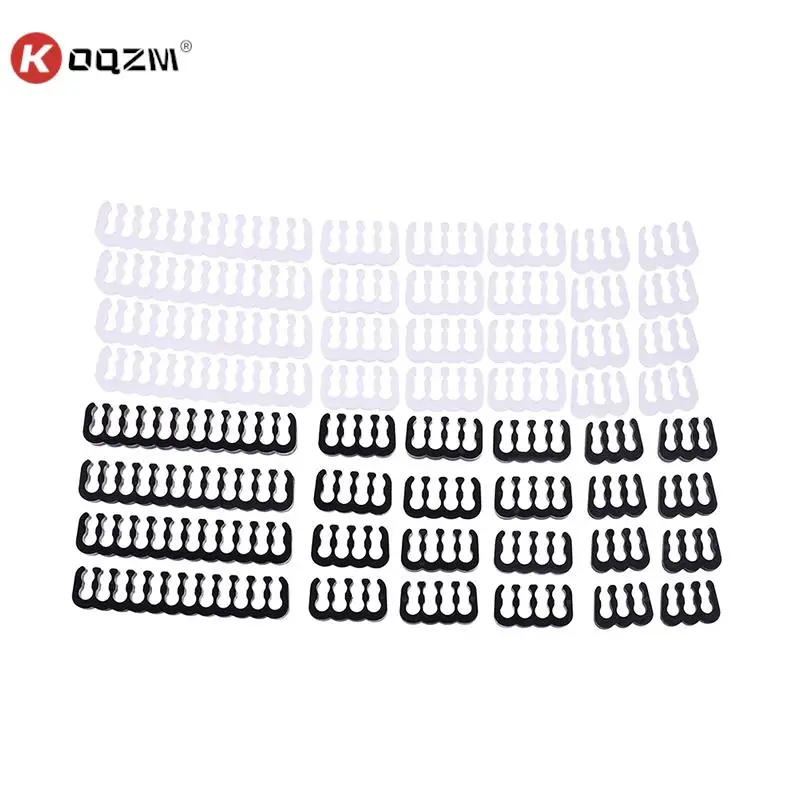 

PP Cable Comb/Clamp/Clip /Dresser Organizer For 2.5-3.2mm PC Power Cables Wiring 4/6/8/24 Pin Computer Cable Manager 24Pcs/Set