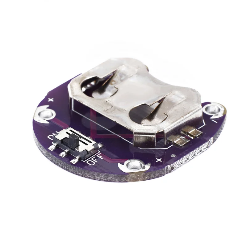 Держатель батарейки типа таблетка LilyPad Модуль держателя батареи CR2032