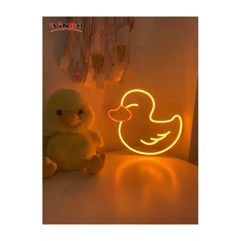 (Под заказ) неоновая световая вывеска winbo свадебное украшение утки