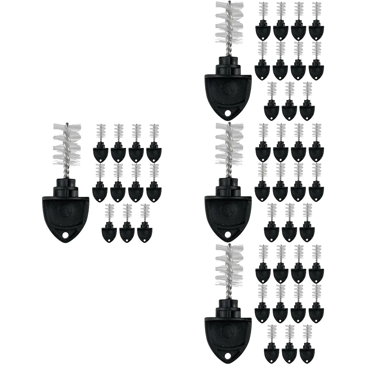 

48 Professional Brushes Wear-resistant Stoppers Reusable Plugs