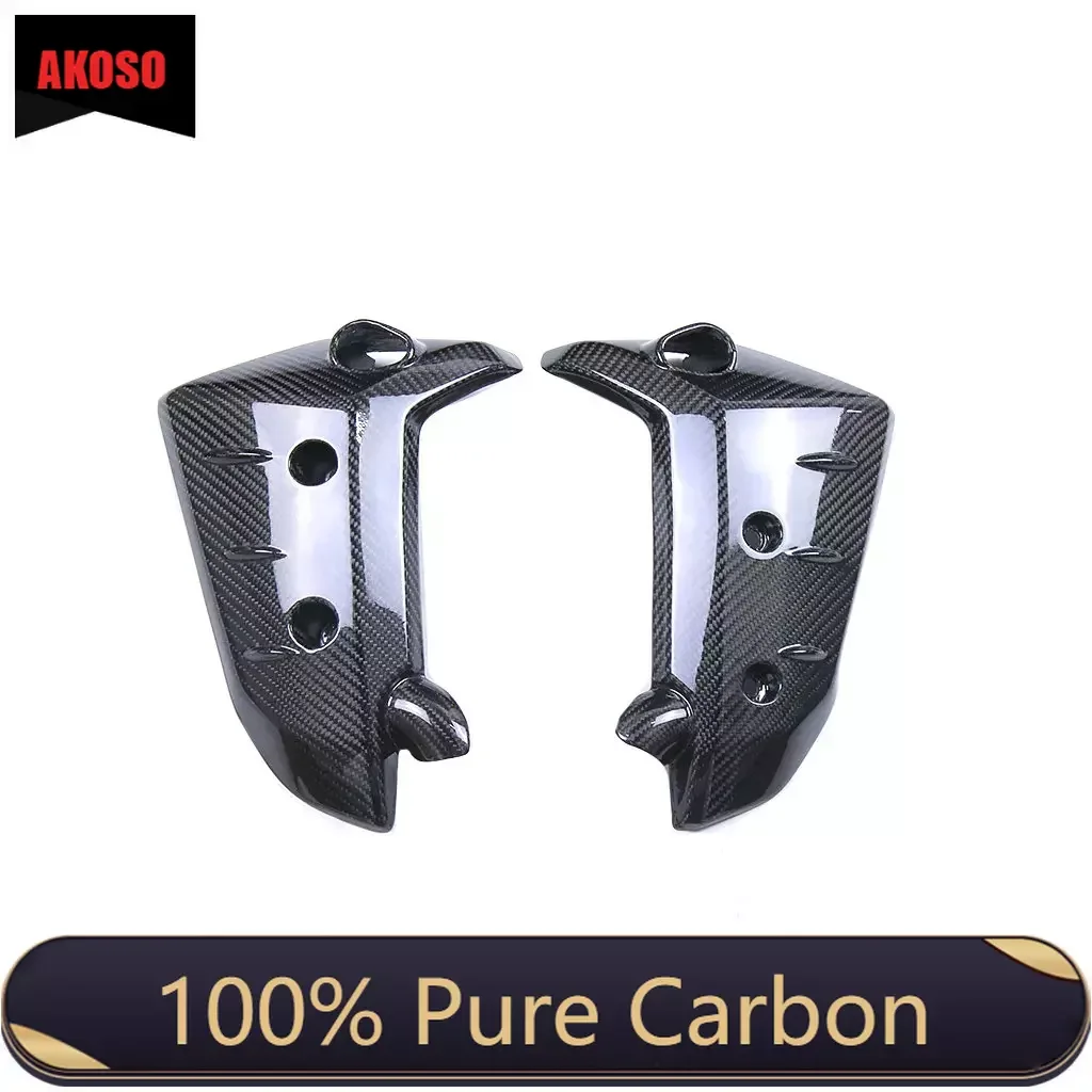 100% модифицированные Чехлы радиатора из чистого углеродного волокна для