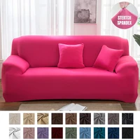 elastic sofa cover pure color spandex decor couch cover 1234 seater home antifouling cover for sofas soft furniture protector