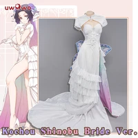 pre sale uwowo%c3%97dishwasher1910 kochou shinobu cosplay costume demon slayer fanart shinobumitsuri bride ver kimetsu no yaiba