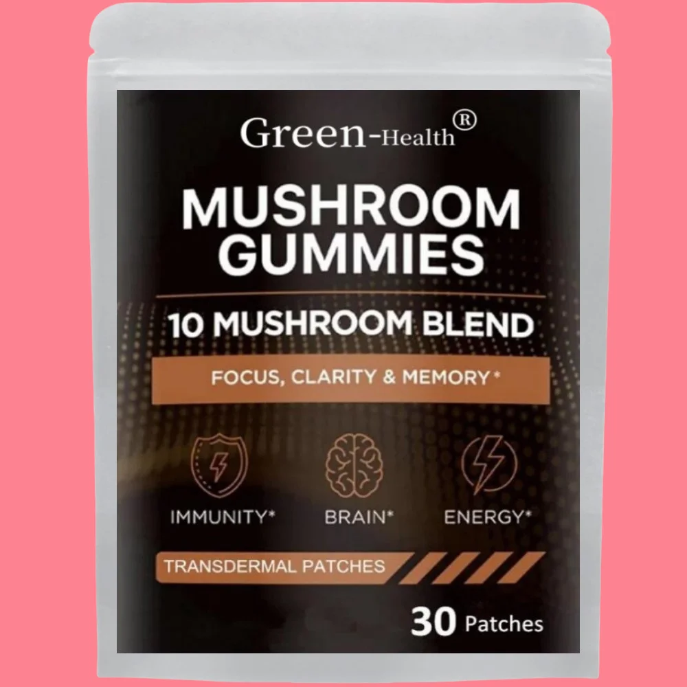 30 пластырей комплекс с грибами трансдермальные пластыри усилитель мозга