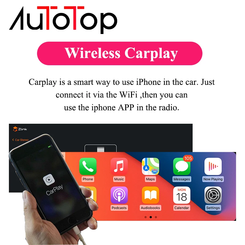AUTOTOP Android 11 Автомобильный мультимедийный плеер GPS Радио для Mercedes Benz C Class W204 C180 C200 C63