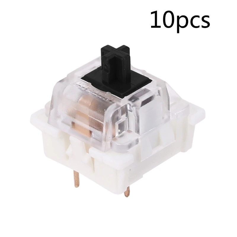 

Mechanical Keyboard DIY 3Pin RGB Gaming Switches Linear Tactile Dustproof LX9A