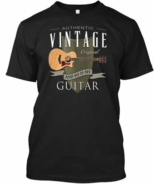 

Authentic Vintage Guitar Taylor Music - Original And T-Shirt