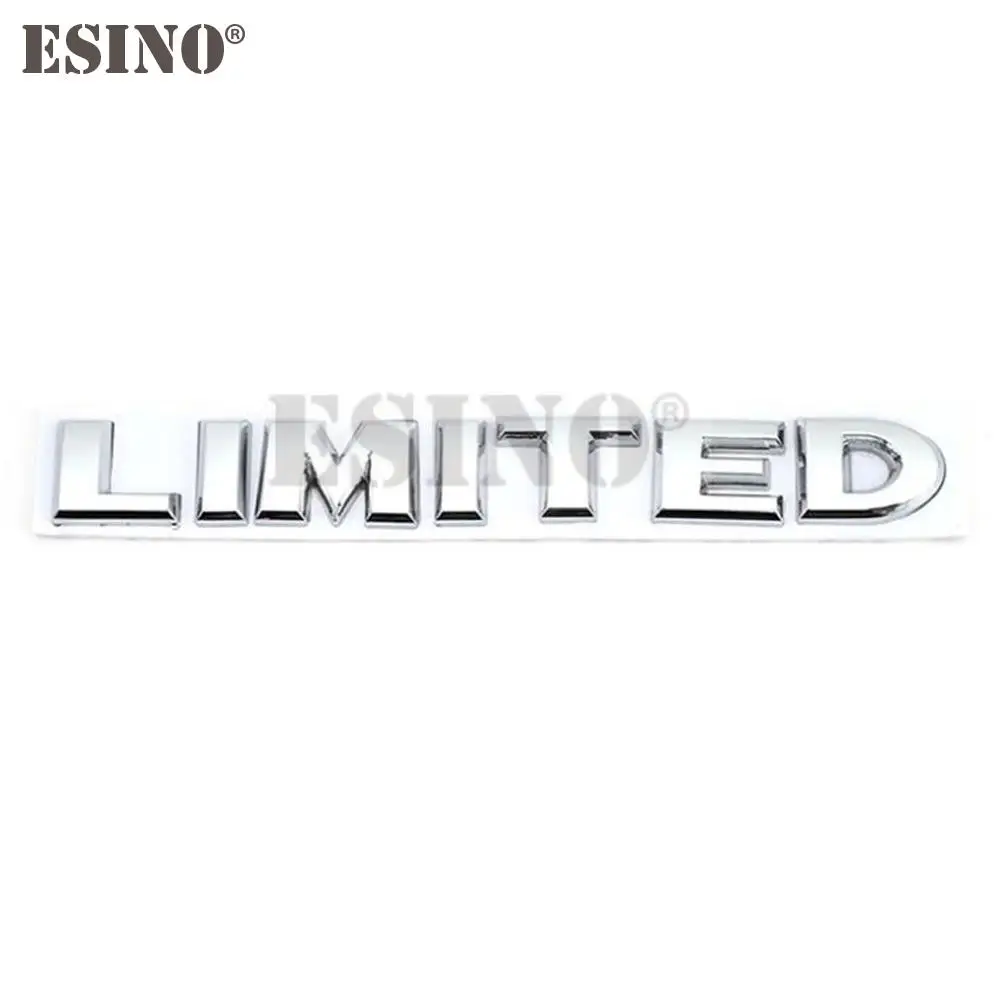 Стайлинг автомобиля 3D металлическая хромированная эмблема из цинкового сплава значок наклейка на корпус багажника Наклейка Эмблема крыла автомобильный аксессуар