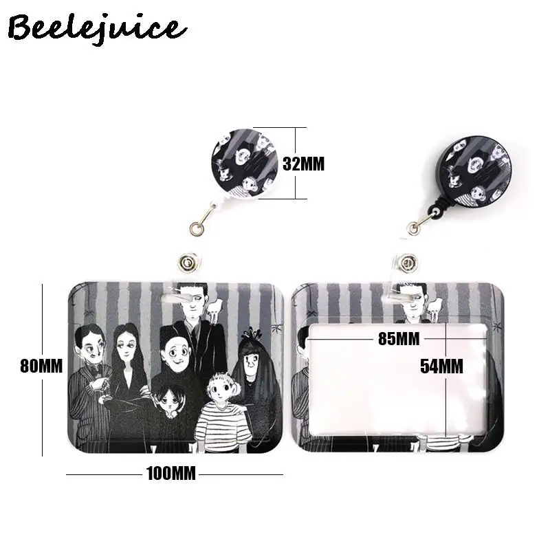 Шнурок-держатель для бейджа с забавными персонажами из фильма ужасов держатель