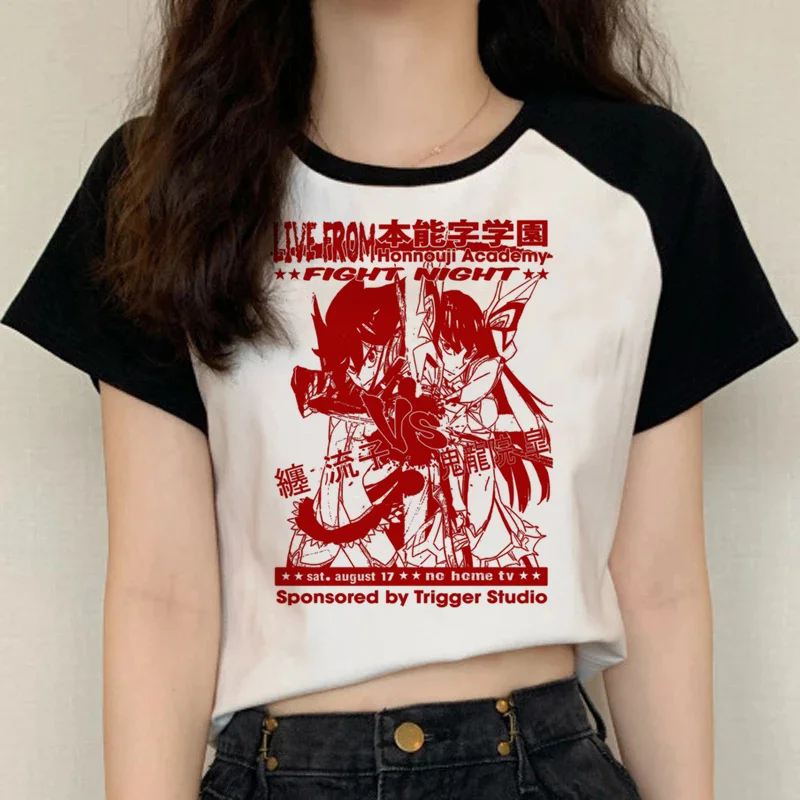 

kill la kill t-shirt men 2022 graphic manga aesthetic anime t-shirt t shirt couple clothes manga