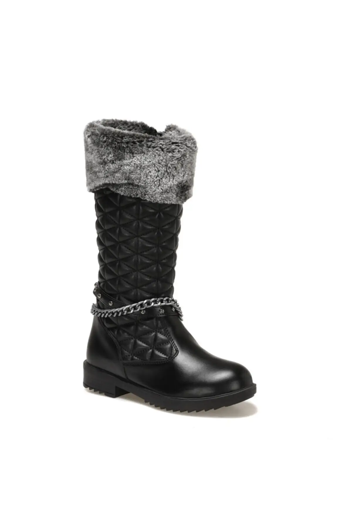 

Hot Selling Kids LAPIDI Black Girl's boots 2021 New Arrival Boys Girls Lightweight Cute Casual Breathable Shoes