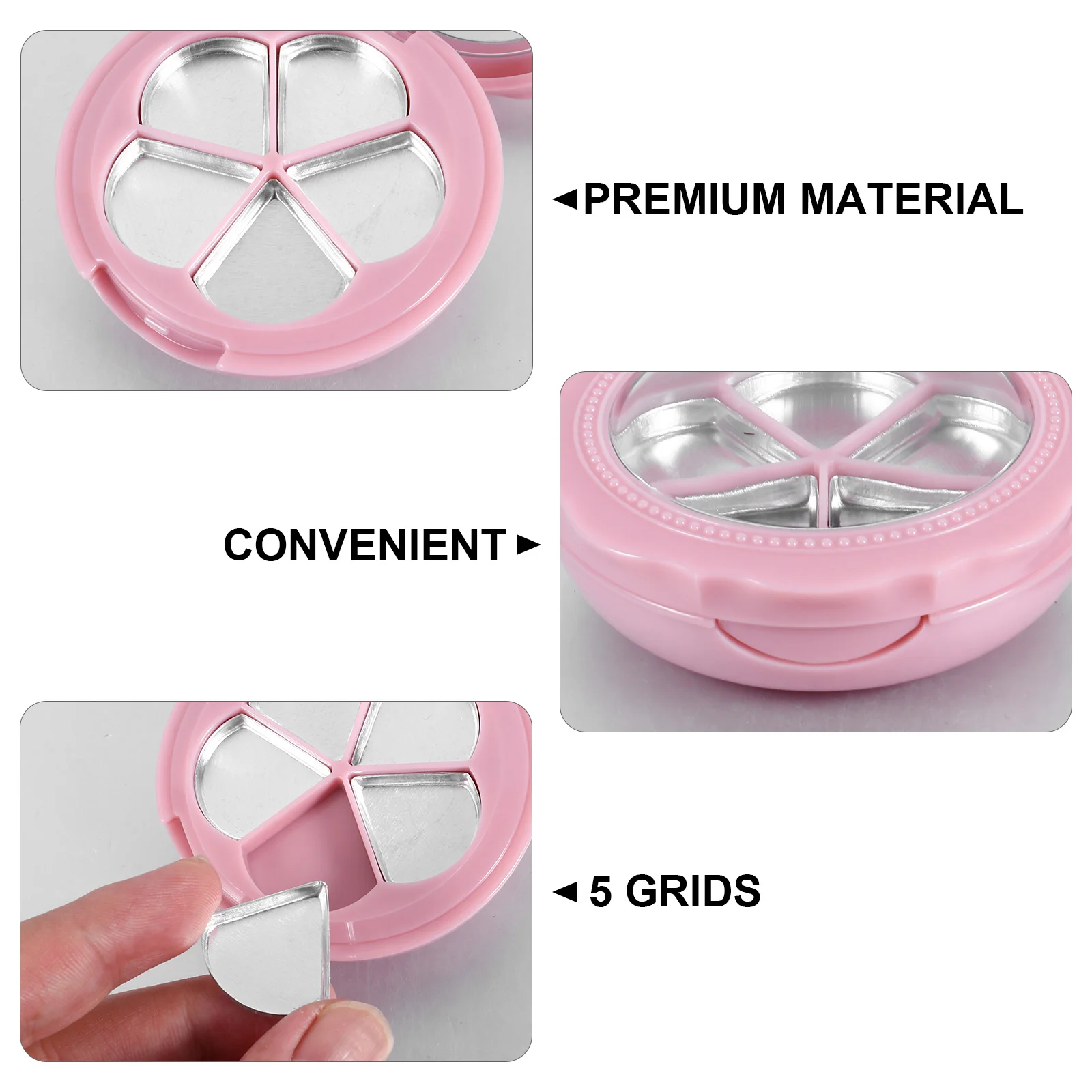 2 комплекта румян для щек коробка губной помады контейнер сделай сам