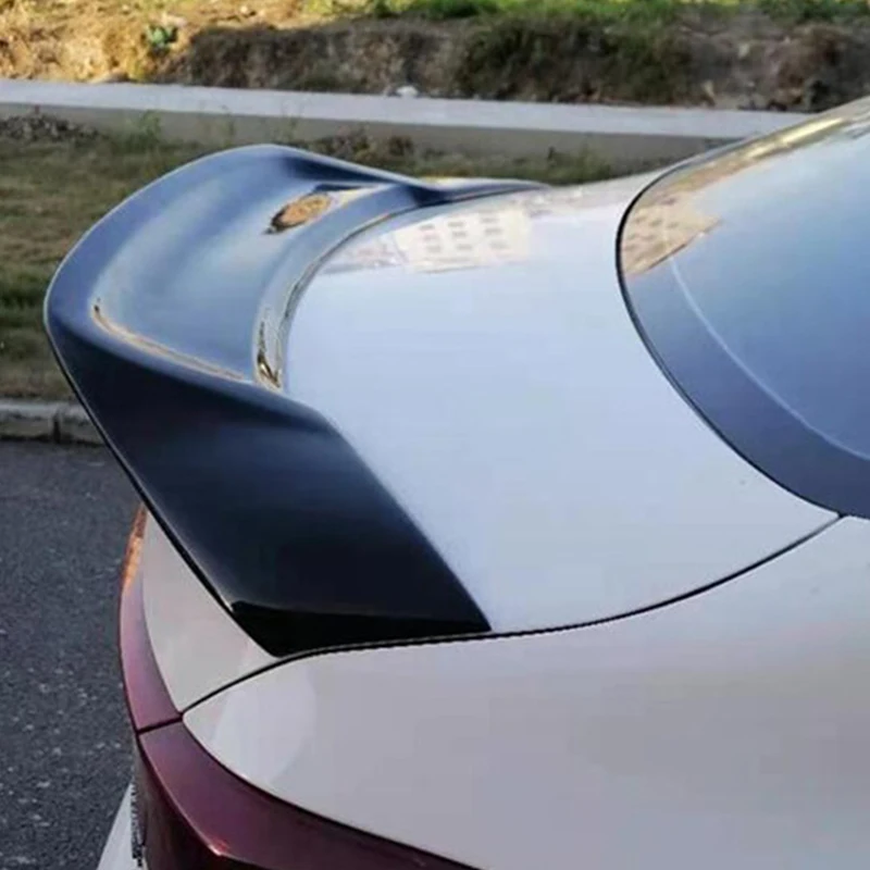 For Real Carbon Fiber Spoiler Accessory Kia NEW K3 Cerato Car Trunk Rear Tail WING Body Kit R Style 2019-2023 Year