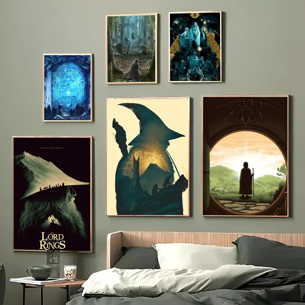 The Lords Of R-Rings плакат с принтом на бумаге для дома гостиной спальни входа бара