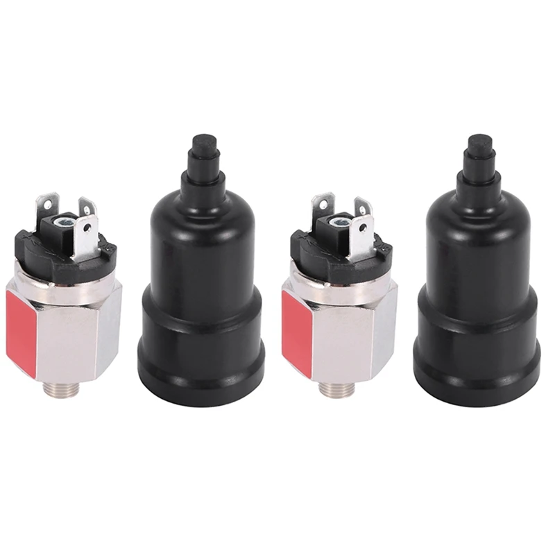 

New 2X Adjustable Pressure Switch Pneumatic Pressure Switch Pressure Controller Pressure Control Switch- QPF-1