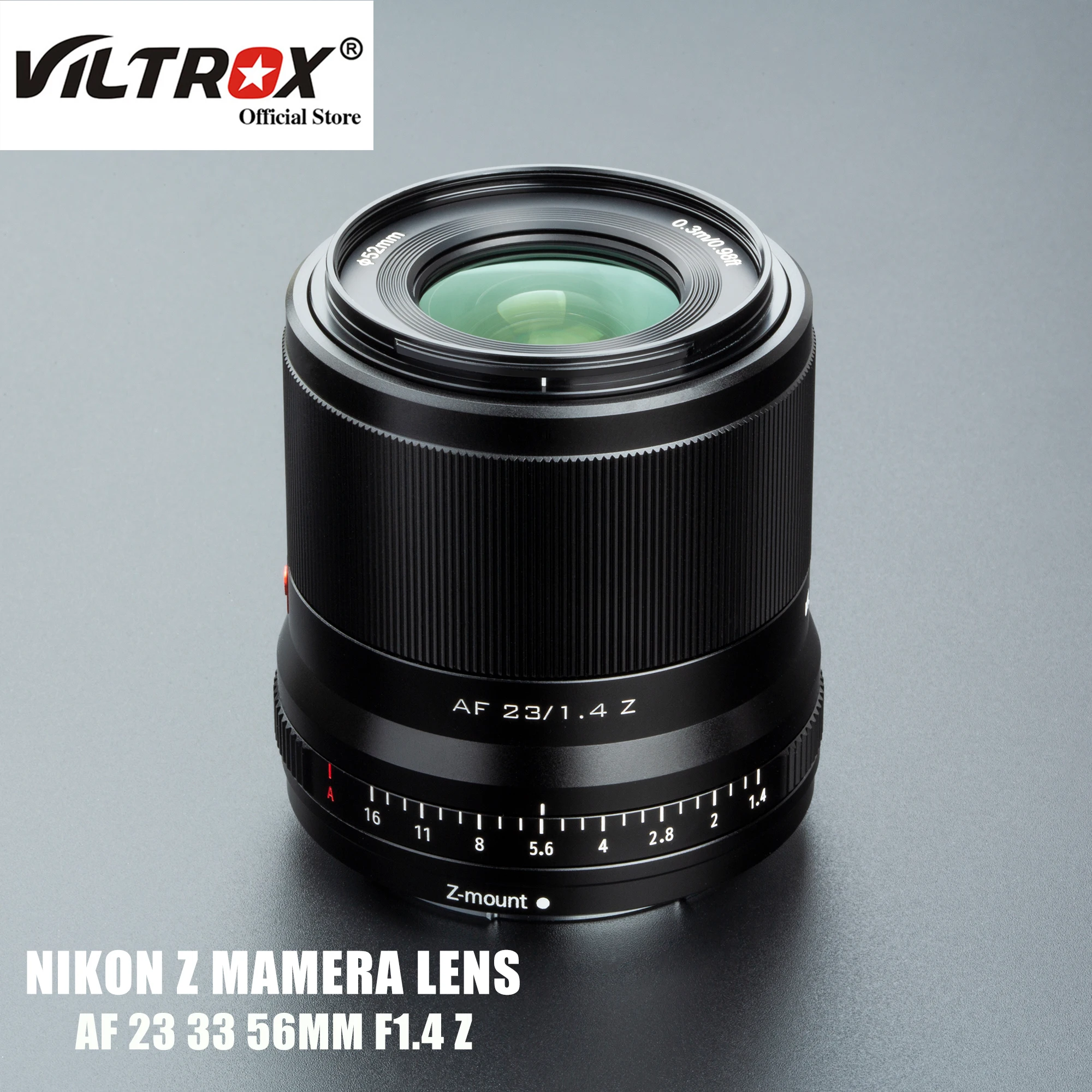 

Viltrox 23mm F1.4 Auto Focus Wide Angle Lens Large Aperture Portrait Lenses For Nikon Z Mount Digital Camera Lens Zfc Z50 Z6 Z7