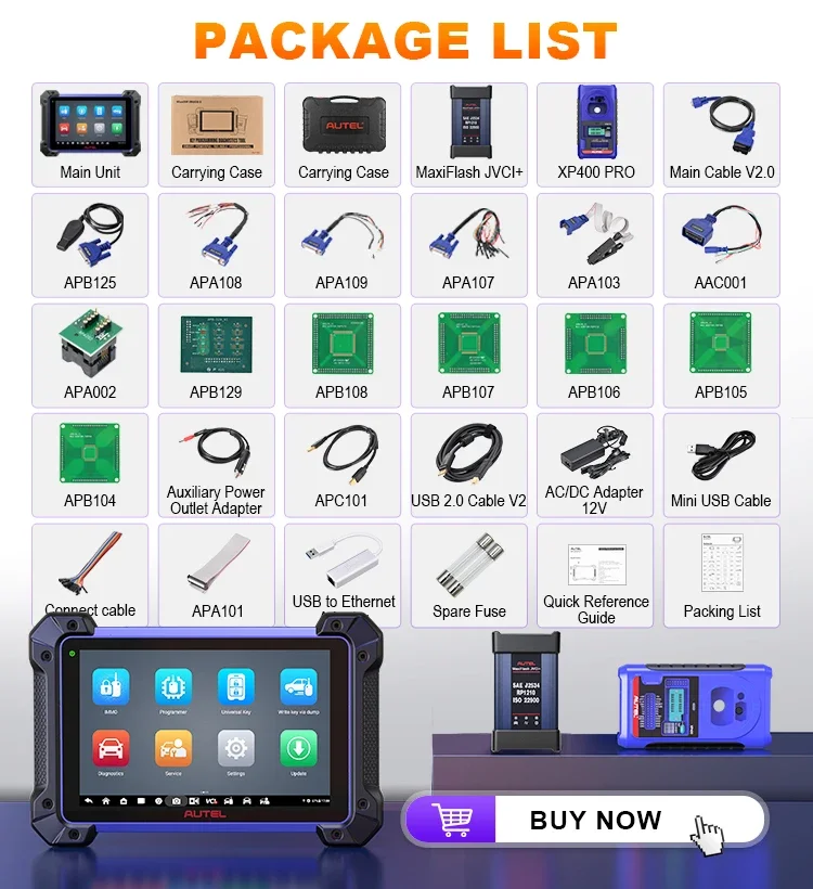 Autel алтарь Im608 Pro 2 ключевая программа Maxim 608 Im508 кабели Mailm диагностический