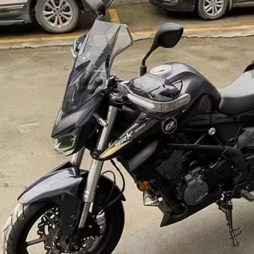 Новое ветровое стекло для мотоцикла SRK400 QJ Motor 400SRK SRK 400 в стиле ретро
