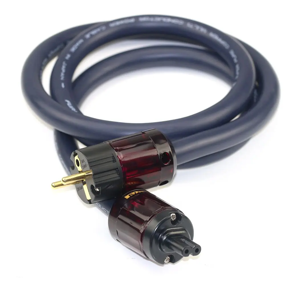 Бескислородный медный шнур питания Furutech T1