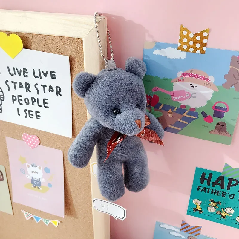 Плюшевый медведь мягкие игрушки плюшевая игрушка брелок куклы тканевые праздник