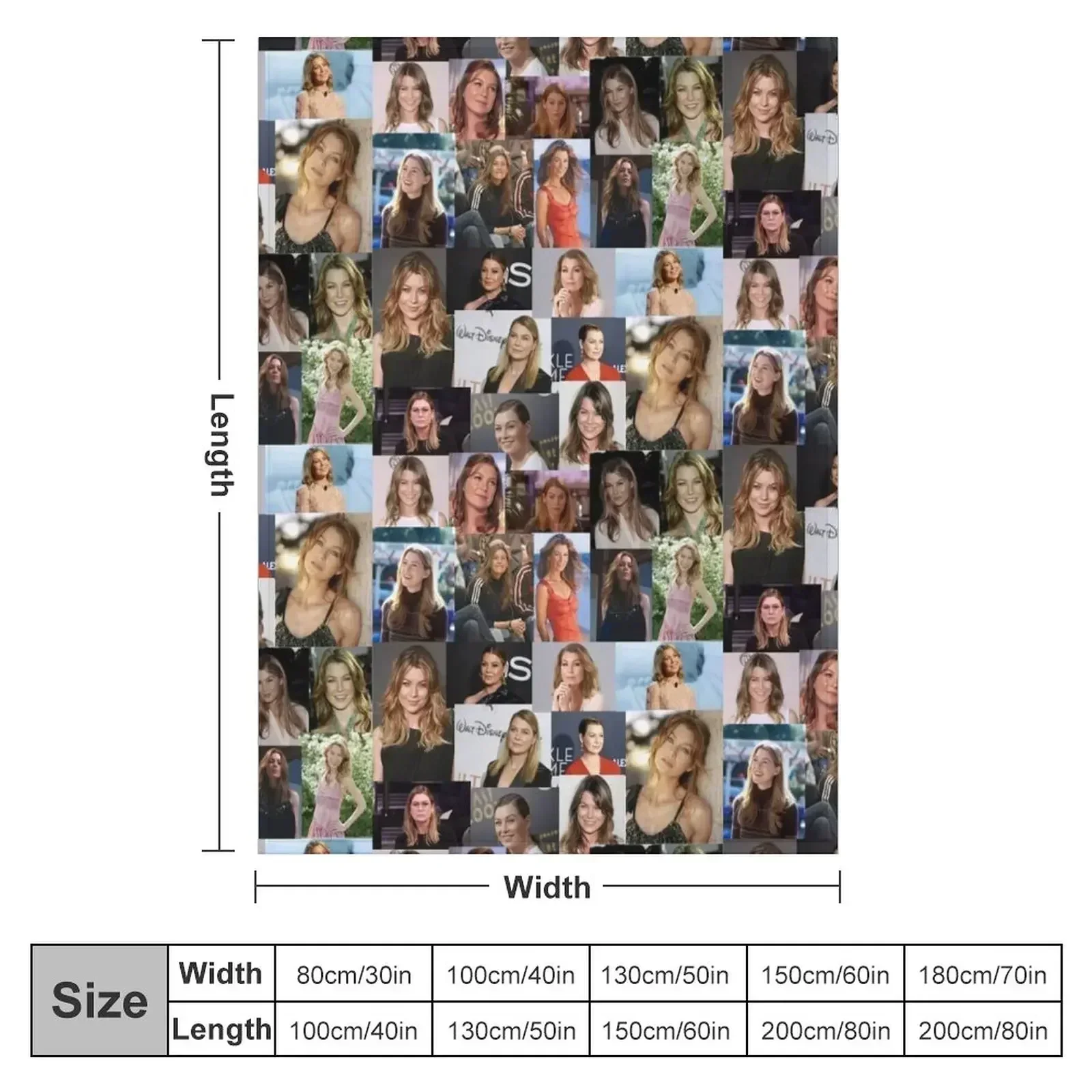 Одеяло Ellen Kathleen Pompeo тонкое клетчатое одеяло на Хэллоуин диване гигантские одеяла