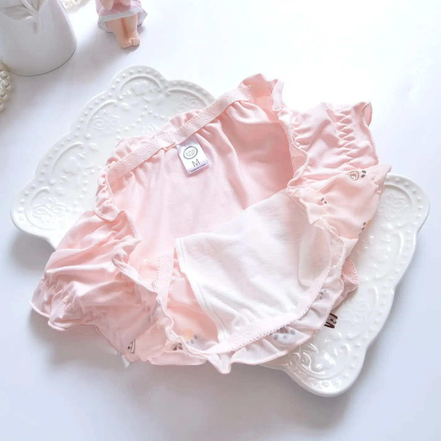 Летнее Сексуальное Милое шифоновое нижнее белье для девушек с тонкой чашкой без